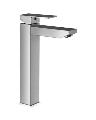 Смеситель для раковины без донного клапана Jaquar Kubix-F KUB-CHR-35009NFB