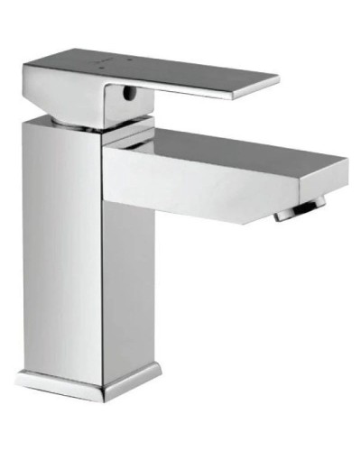 Смеситель для раковины без донного клапана Jaquar Kubix-F KUB-CHR-35023FB