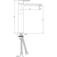 Смеситель для раковины без донного клапана Jaquar Opal Prime OPP-CHR-15005BPM
