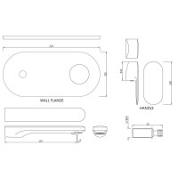 Смеситель для раковины без донного клапана Jaquar Opal Prime OPP-CHR-15233KPM