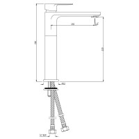 Смеситель для раковины без донного клапана Jaquar Ornamix Prime ORP-WHM-10005BPM