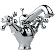 Cмеситель для раковины с донным клапаном Jaquar Queen’s QQT-CHR-7169B