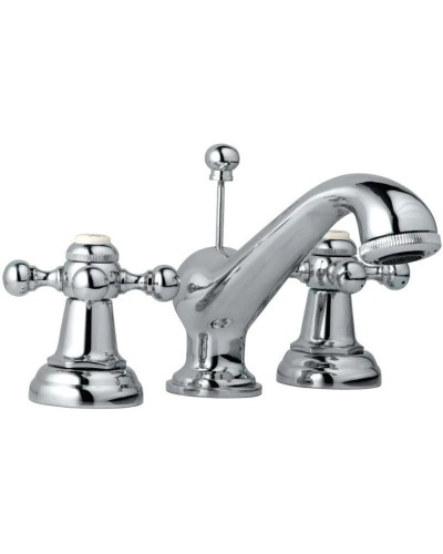 Cмеситель для раковины с донным клапаном Jaquar Queen’s QQT-CHR-7191