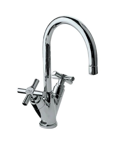 Смеситель для раковины без донного клапана Jaquar Solo SOL-CHR-6167B