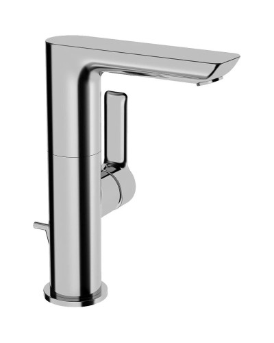 Смеситель для раковины с донным клапаном Hansa Ligna 55302203