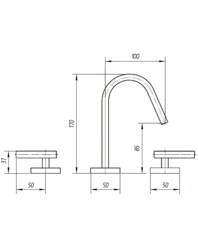 Смеситель для раковины Migliore Syntesi ML.SNS-7912.CR