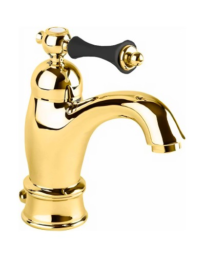 Смеситель для раковины Cezares Margot MARGOT-LSM1-A-03/24-N Золото 24 карат