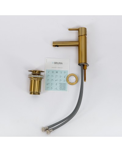 Смеситель для раковины Cezares Leaf LEAF-LSM1-SR Sunrise