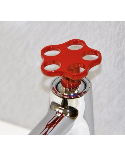 Смеситель для раковины без донного клапана BelBagno Roso ROS-LVM-CRM