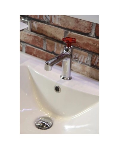 Смеситель для раковины без донного клапана BelBagno Roso ROS-LVM-CRM