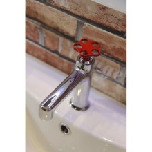 Смеситель для раковины без донного клапана BelBagno Roso ROS-LVM-CRM