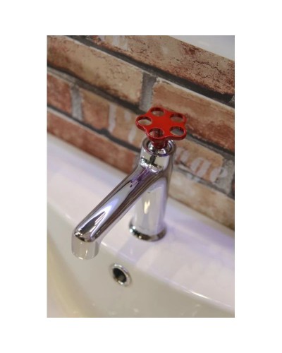 Смеситель для раковины без донного клапана BelBagno Roso ROS-LVM-CRM