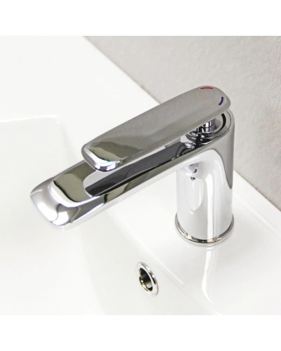 Смеситель для раковины без донного клапана BelBagno Gello GEL-LVM-CRM