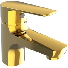 Смеситель для раковины без донного клапана Orange Loop M26-021gold