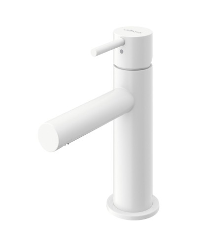 Смеситель для раковины Cezares Leaf LEAF-LSM1-L-BIO Белый матовый