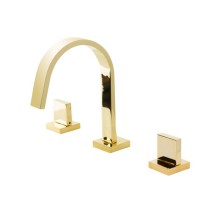 Смеситель для раковины на 3 отверстия CEZARES UNIKA-BLS2-03/24-W0