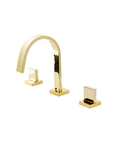 Смеситель для раковины на 3 отверстия CEZARES UNIKA-BLS2-03/24-W0