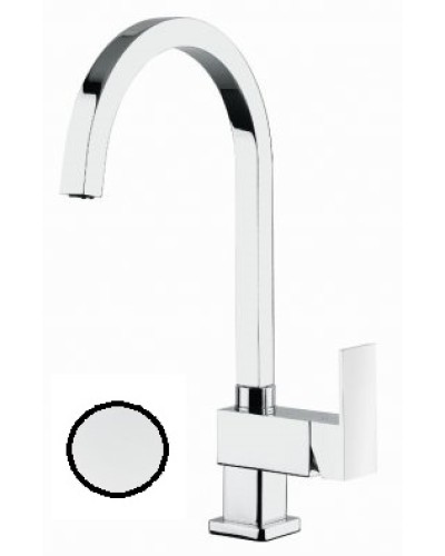 Смеситель для раковины высокий CEZARES UNIKA-LSM2-BIO-W0 без донного клапана