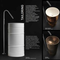 Смеситель напольный для раковины без донного клапана Kerasan Artwork 756198 NEW