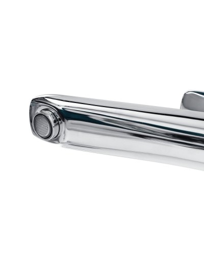 Смеситель для накладных раковин без донного клапана BelBagno DUE-LMC-CRM-W0