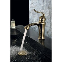 Смеситель для раковины Lemark Brava LM4706G Золото