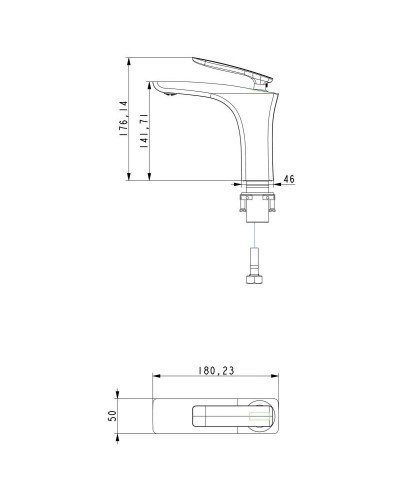 Смеситель для раковины Timo Helmi 4061/03F