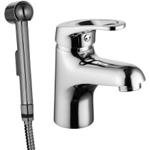 Смеситель для раковины Lemark Omega LM3116C с гигиеническим душем Хром