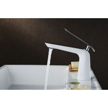 Смеситель для раковины Lemark Melange LM4906CW Хром Белый