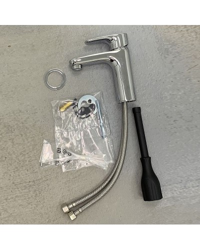 Смеситель для раковины Paini Parallel 47CR205LMKM Хром