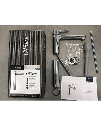 Смеситель для раковины Paini Arena 92CR205LLBLLMKM Хром