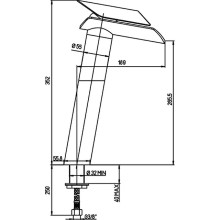 Смеситель для раковины Paini Morgana 73PW205LL Никель