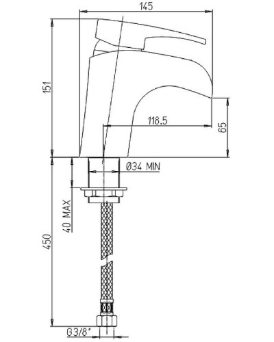 Смеситель для раковины Paini Ovo 86PW211WF Никель