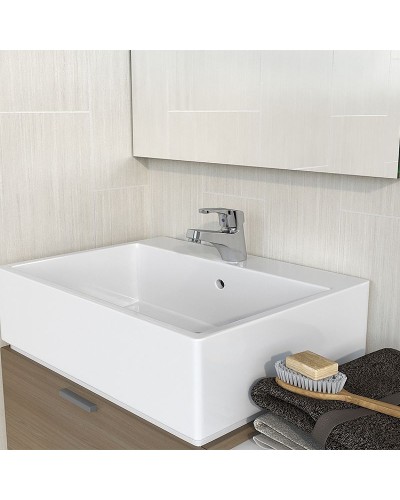 Смеситель для раковины Paini Creta 42CR205CAKM Хром