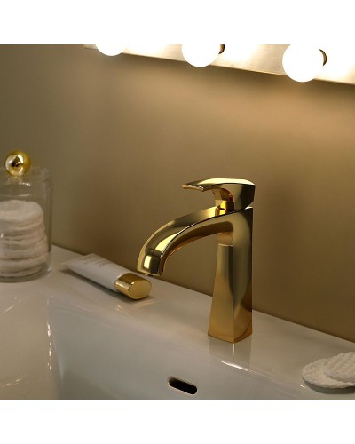 Смеситель для раковины Paini Lady 89OP211 Золото