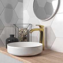 Смеситель для раковины Paini Lady 89OP211LLLSSR Золото