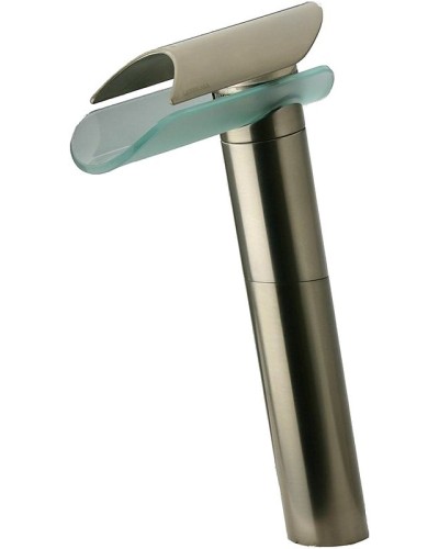 Смеситель для раковины Paini Morgana 73PW205VRLL Никель Стекло