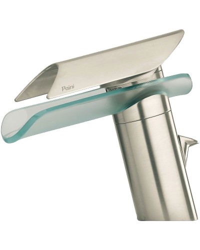 Смеситель для раковины Paini Morgana 73PW211VR Никель стекло