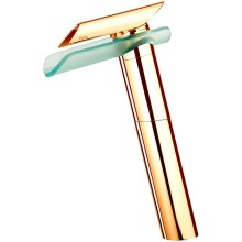 Смеситель для раковины Paini Morgana 73OP205VRLL Золото Стекло