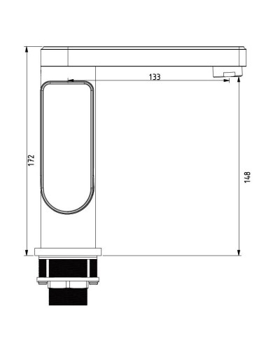 Смеситель для раковины Savol 700 S-600716