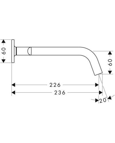 Смеситель для раковины с выпуском Axor Citterio M 34315000