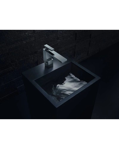 Смеситель для раковины с донным клапаном Axor Edge 46010000