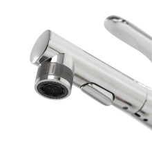 Смеситель для раковины без донного клапана с выдвижным изливом BelBagno BB-LVMD-CRM-W0