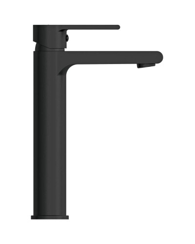 Смеситель для раковины с донным клапаном Cersanit Brasko Black A63111