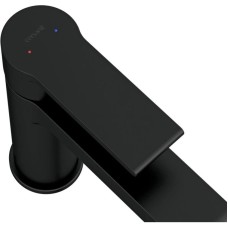 Смеситель для раковины с донным клапаном Cersanit Brasko Black A63111