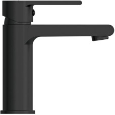 Смеситель для раковины с донным клапаном Cersanit Brasko Black A63107