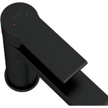 Смеситель для раковины с донным клапаном Cersanit Brasko Black A63107