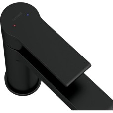 Смеситель для раковины с донным клапаном Cersanit Brasko Black A63107