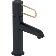 Смеситель для раковины без донного клапана Jacob Delafon Odeon Rive Gauche E21029-GLD-BL