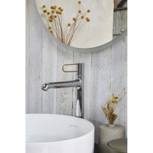 Смеситель для раковины с донным клапаном Jacob Delafon Odeon Rive Gauche E21030-GLD-CP