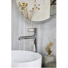 Смеситель для раковины с донным клапаном Jacob Delafon Odeon Rive Gauche E21030-GLD-CP